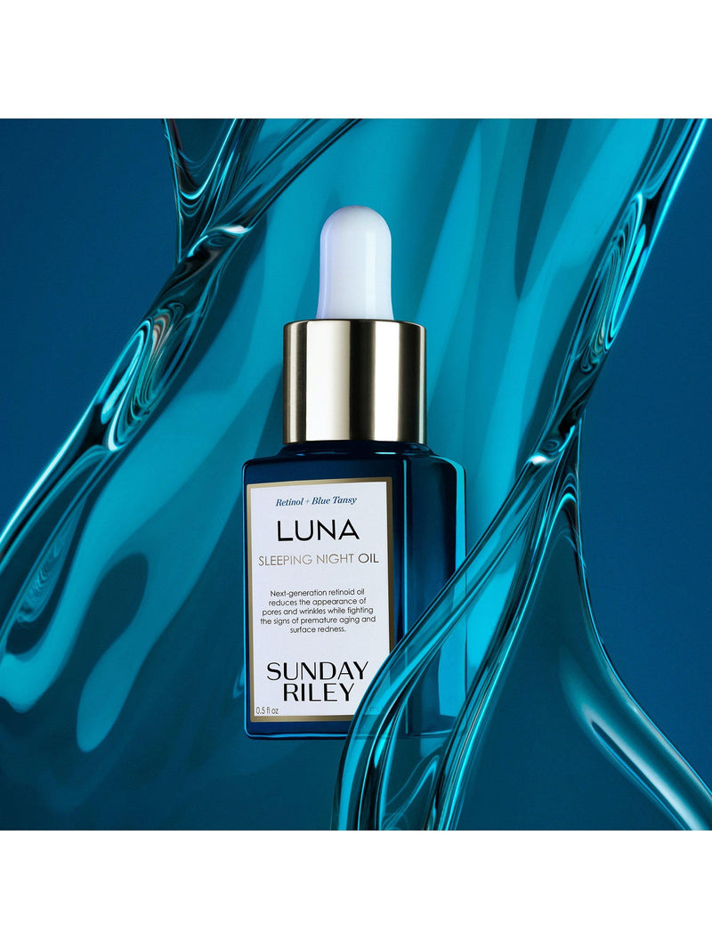 Sunday Riley Luna Sleeping Night Oil 15ml, imported from the UK