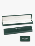 Rotary women's ultra slim leather strap watch 27mm, imported from the UK