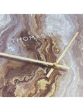 Thomas Kent Oyster analogue wall clock 66cm (British brand)