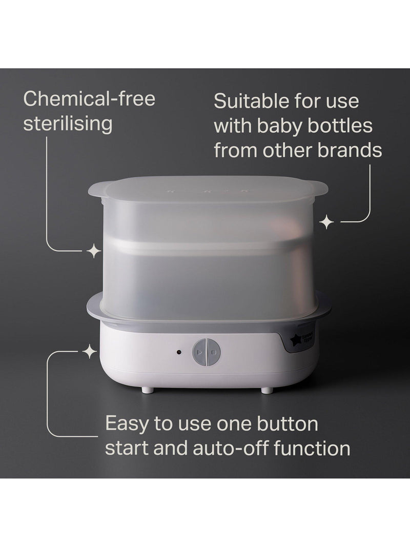 Tommee Tippee Super-Steam Advanced electric steriliser, UK version