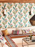 Harlequin Llenya bird of paradise design wallpaper, UK version
