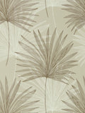 Hand-Drawn Sketchy Palms Wallpaper, Rotary Printed Design
