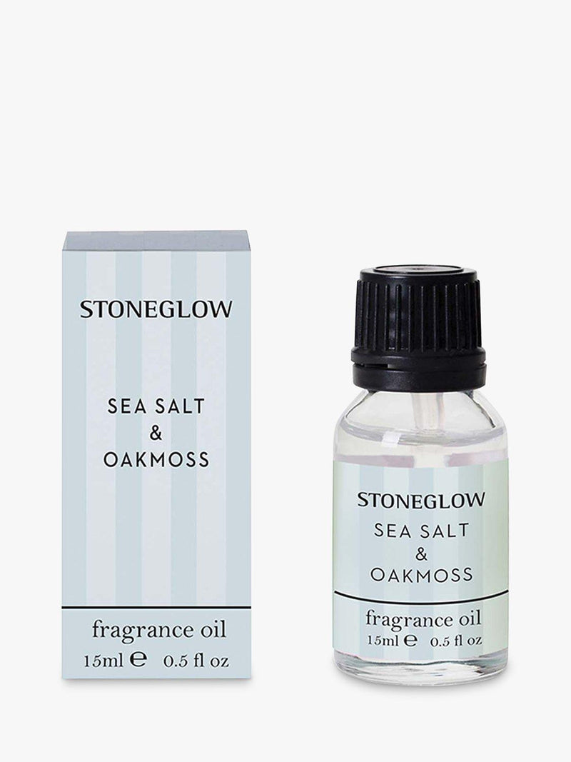 Stoneglow sea salt & oakmoss diffuser oil 15ml (British brand)