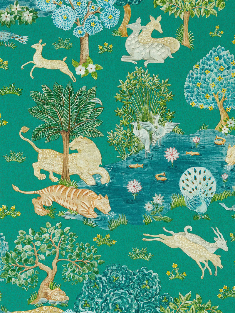 Sanderson Pamir Garden wallpaper (British brand)