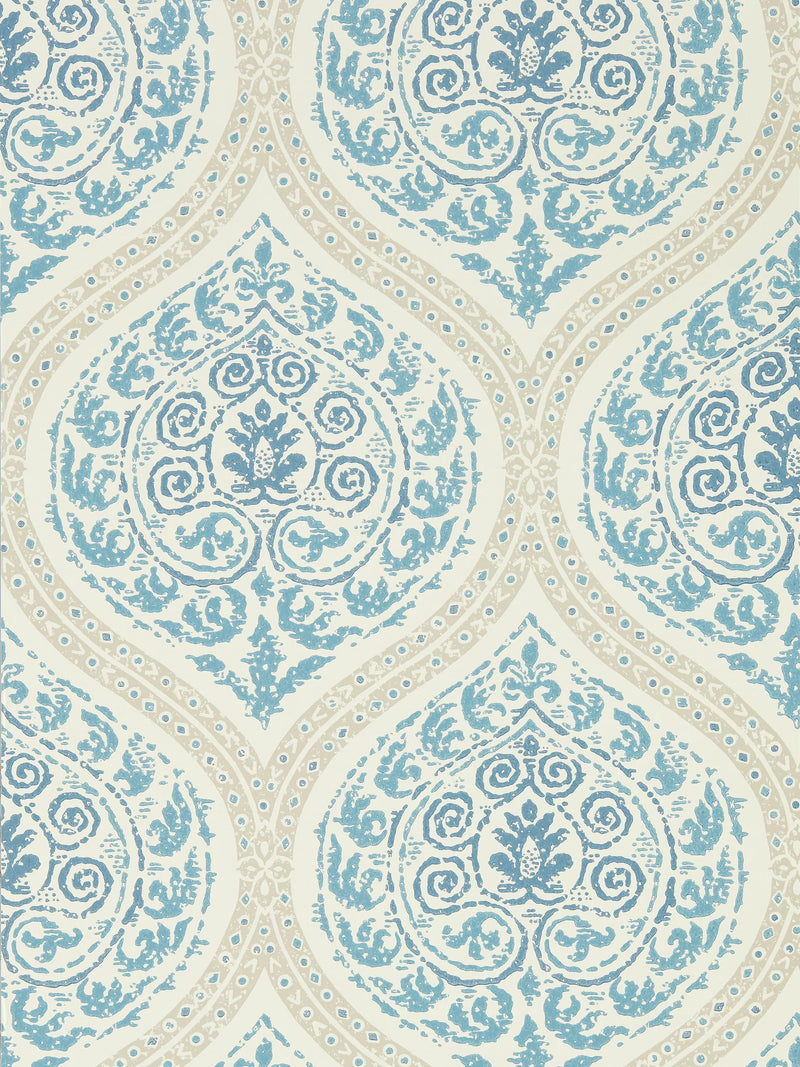 Sanderson Madurai Wallpaper Mirror Trellis 10m (British brand)