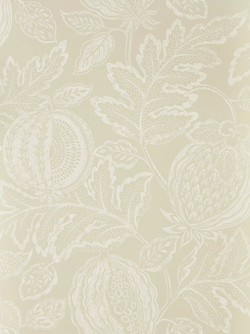 Sanderson Cantaloupe pattern wallpaper with hand-printed textural effect (British brand)