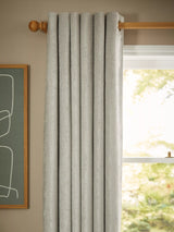 John Lewis John Lewis Chenille Blackout Thermal Lined Eyelet Curtain Pair 137cm Drop- Buy online at McGrocer