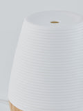 Beurer aroma electric diffuser LED table lamp in white and wood - British product