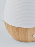 Beurer aroma electric diffuser LED table lamp in white and wood - British product