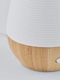 Beurer aroma electric diffuser LED table lamp in white and wood - British product