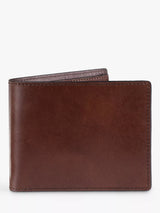 John Lewis John Lewis Vegetable Tanned Leather Card Coin Bifold Wallet- Buy online at McGrocer