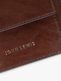 John Lewis vegetable tanned leather bifold wallet, UK version