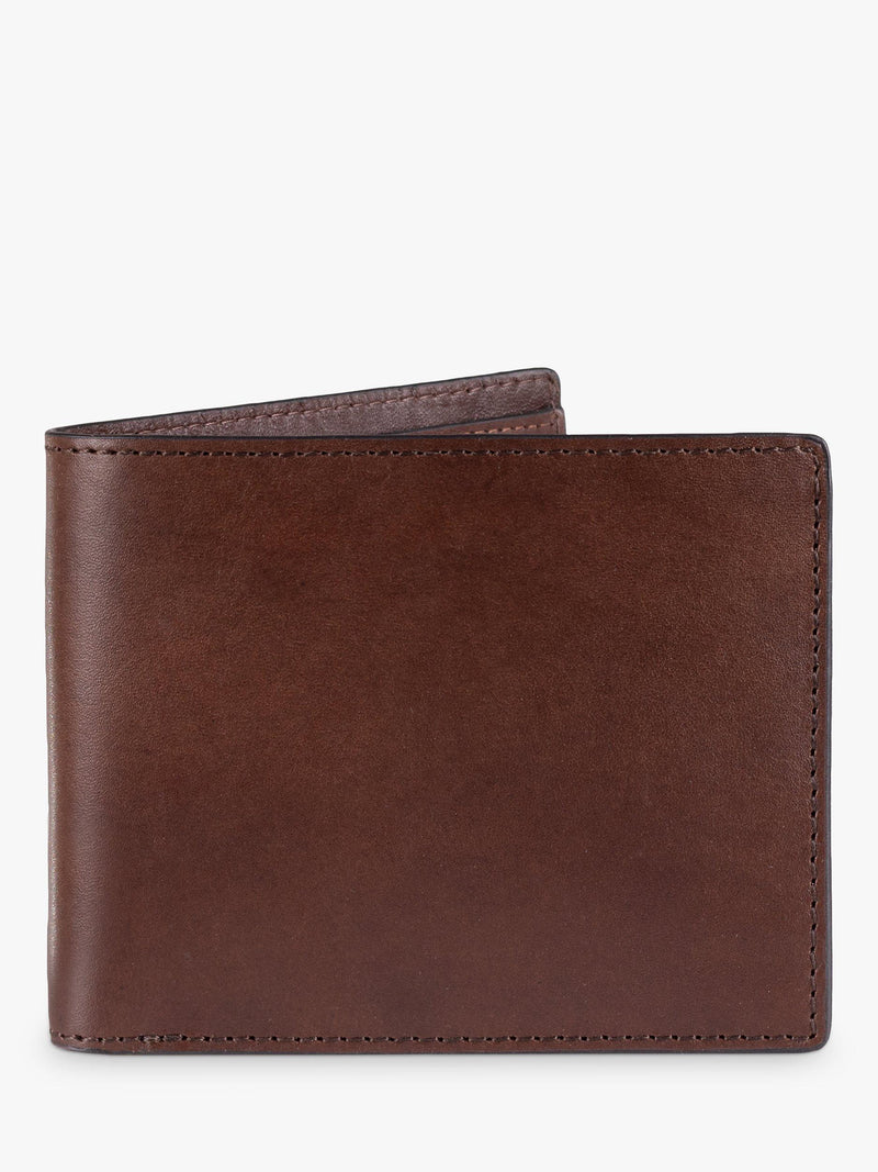 John Lewis vegetable tanned leather wallet bifold, UK version