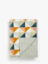 John Lewis John Lewis Velvet Patchwork Quilted Bedspread 250 x 260cm- Buy online at McGrocer