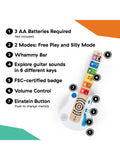 Baby Einstein Strum Along Songs Magic Touch Guitar wooden toy, UK version
