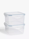 John Lewis plastic storage containers set of two 700ml (British brand)