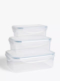John Lewis nesting plastic storage containers set of 3, UK version