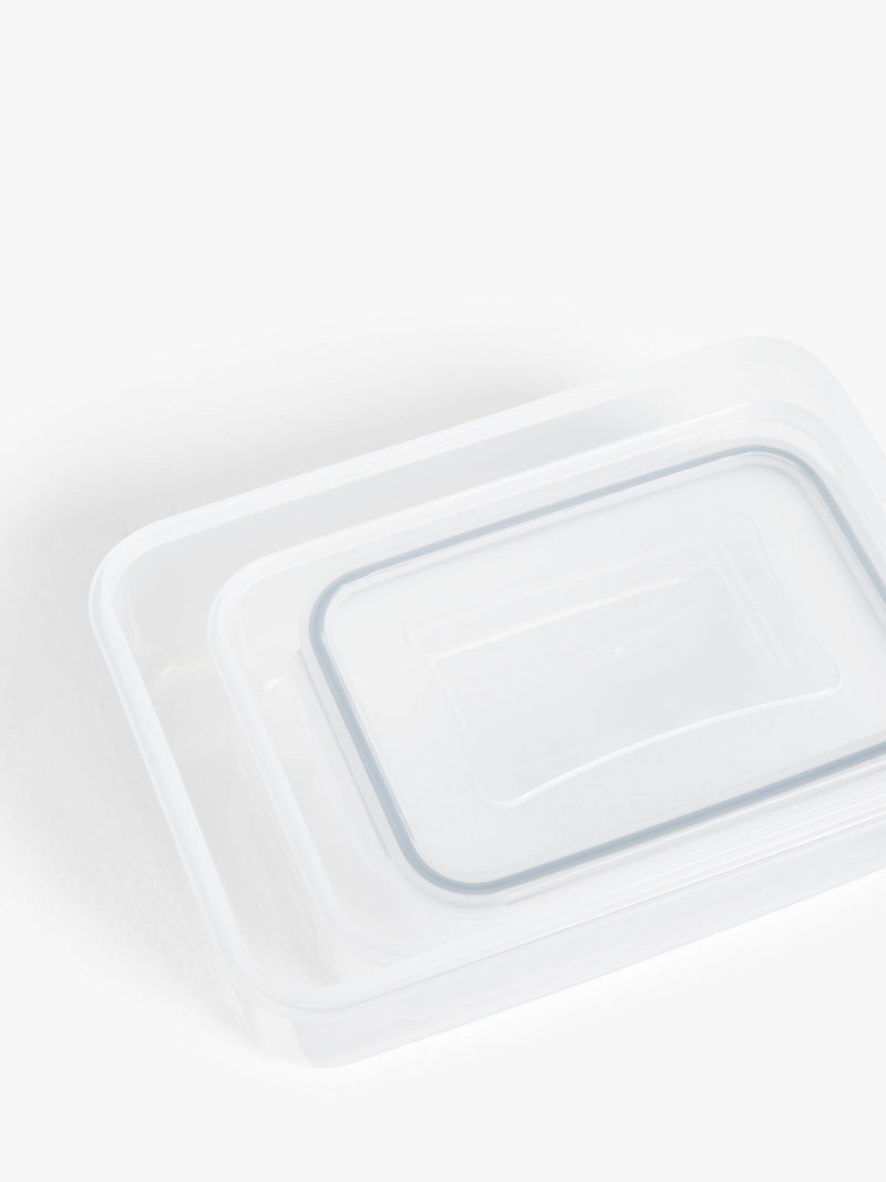 John Lewis nesting plastic storage containers set of 3, UK version