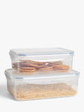 John Lewis nesting plastic storage containers set of 2 (British brand)