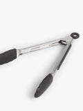 John Lewis stainless steel silicone head tongs 7, UK version