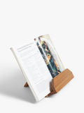 John Lewis acacia wood cookbook stand, imported from the UK