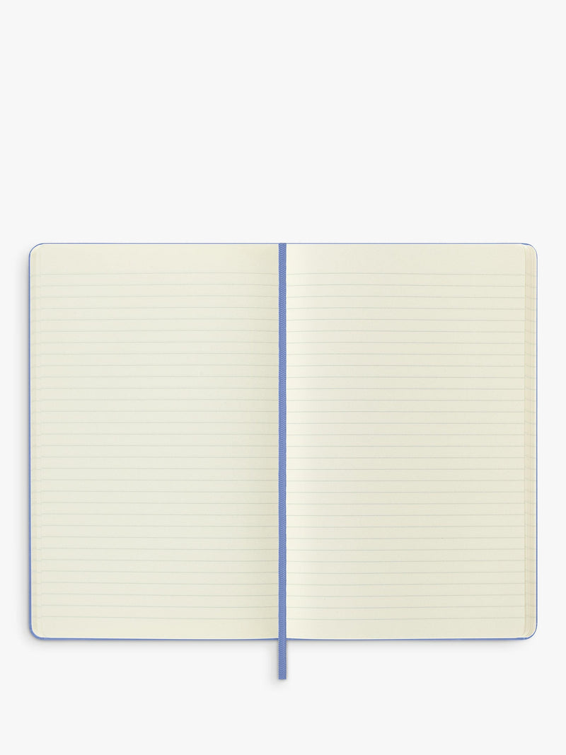 Moleskine hard cover ruled notebook large, imported from the UK