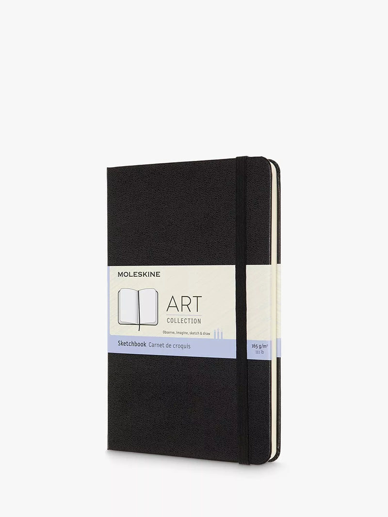 Moleskine Art Sketchbook black medium, UK version