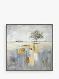 John Lewis hand painted abstract tree canvas 70x70cm, UK version