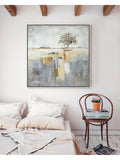 John Lewis hand painted abstract tree canvas 70x70cm, UK version