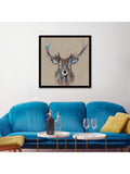 John Lewis Hearty Stag framed print 74.5cm - British product