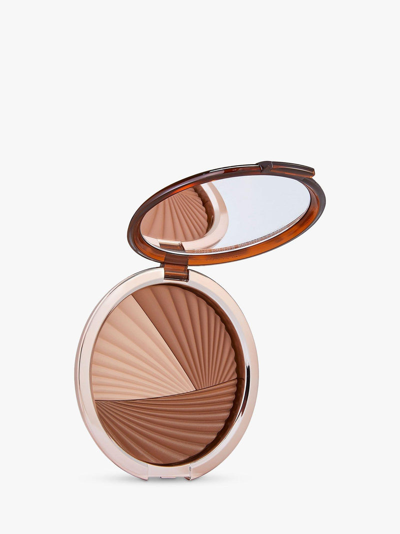 Matte Powder Bronzer and Luminous Highlighter Trio Palette