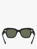 Ray-Ban RB2186 polarised square sunglasses black (British brand)