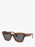 Ray-Ban RB2186 square tortoise shell sunglasses 49mm - British product