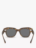 Ray-Ban RB2186 square tortoise shell sunglasses 49mm - British product