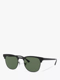 Ray-Ban square polarised sunglasses black top matte - British product