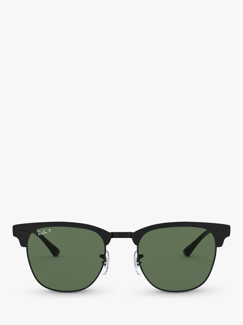 Ray-Ban square polarised sunglasses black top matte - British product