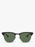 Ray-Ban square polarised sunglasses black top matte - British product