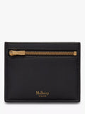 Mulberry Small Classic Grain Leather Zipped Credit Card Slip
