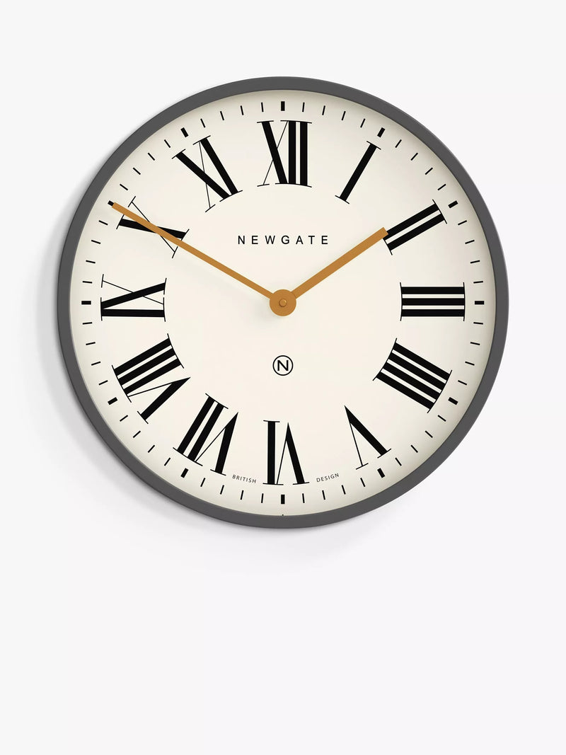 Newgate Clocks Mr Butler wall clock 45cm, imported from the UK