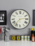 Newgate Clocks Mr Butler wall clock 45cm, imported from the UK
