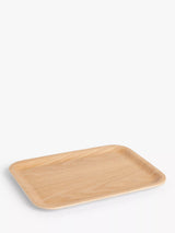 John Lewis John Lewis Anti-Slip Willow Wood Medium Tray, 32cm, Natural- Buy online at McGrocer