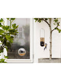 Eva Solo glass window bird feeder for small birds - British product