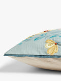 John Lewis Meadow Border Cushion Duck Egg, UK version