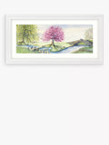 John Lewis framed print Riverbank Bunnies 55x111cm, UK version