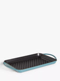 John Lewis Cast Iron Rectangular Grill Pan 33cm, UK version