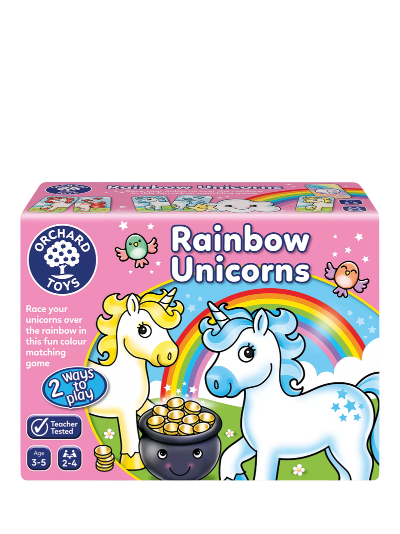 Orchard Toys Rainbow Unicorns matching game - British product