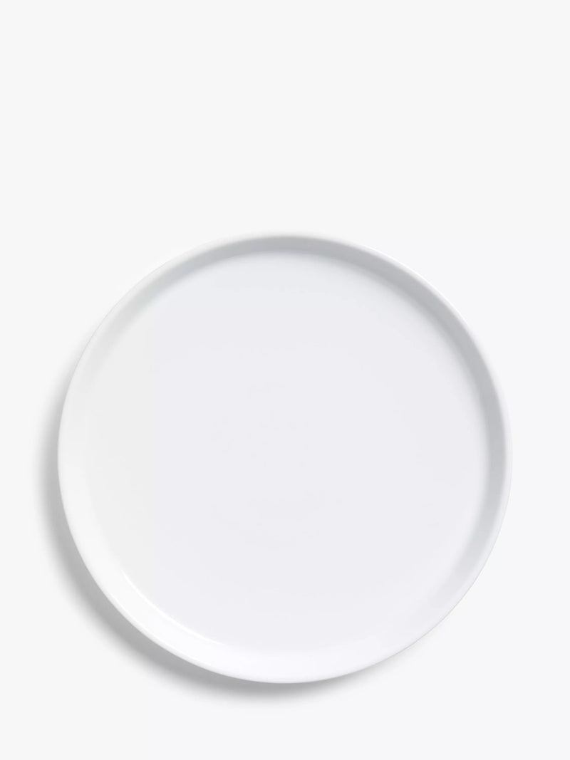 John Lewis porcelain side plate white 21.5cm, UK version
