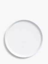 John Lewis John Lewis Dine Porcelain Flat Side Plate, 21.5cm, White- Buy online at McGrocer