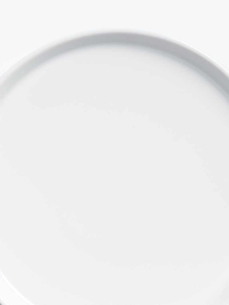 John Lewis porcelain side plate white 21.5cm, UK version