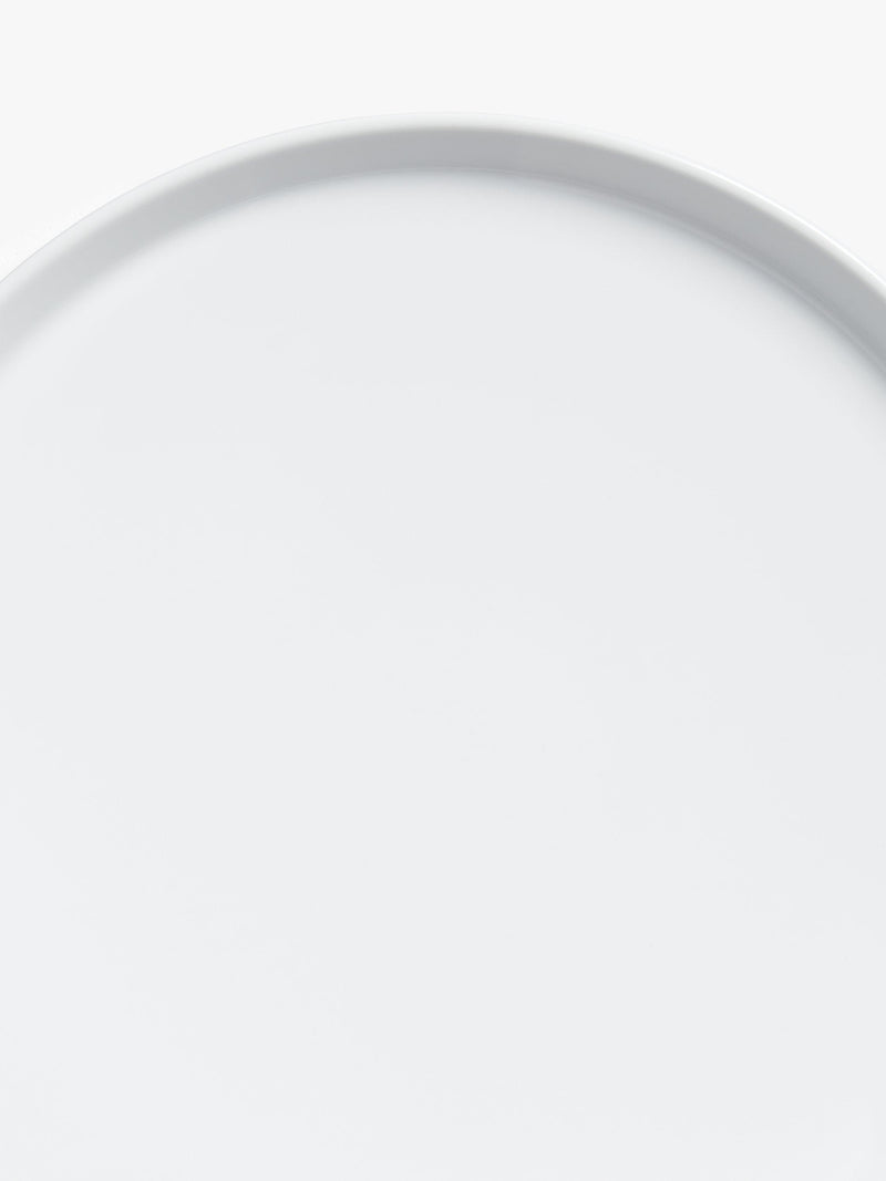 John Lewis Dine porcelain dinner plate white 26.5cm, UK version